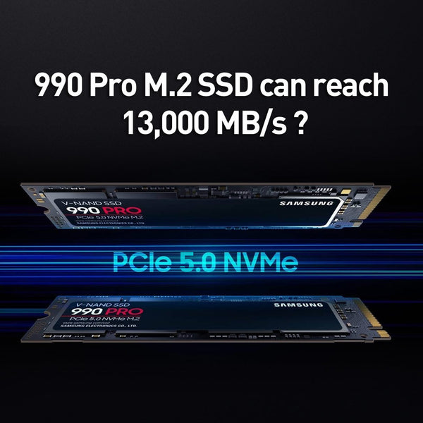 Samsung's next-generation 990 PRO M.2 SSD can reach 13,000 MB/s?