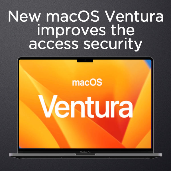 The new macOS Ventura improves the access security of external USB/Thunderbolt devices