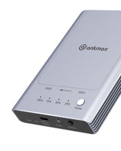 Load image into Gallery viewer, Ankmax M2U32C Dual-Bay NVMe M.2 SSD Duplicator, Tool-Free Aluminum USB3.2 10Gbps External M.2 SSD Enclosure
